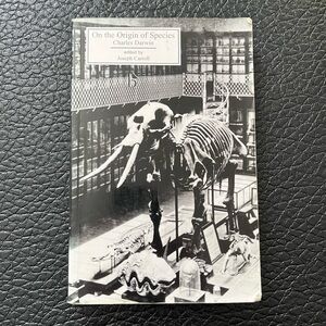 On The Origin of Species by Charles Darwin paperback copy